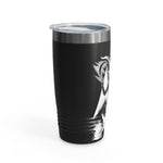 Baphomet Negative - Ringneck Tumbler, 20oz