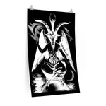 Baphomet Premium Matte Poster - lefthandcraft