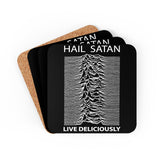 Hail Satan Live Deliciously - 4pc Coaster Set