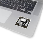 Skull Square Stickers