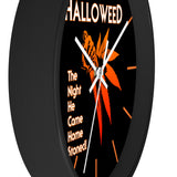 Halloweed Wall Clock