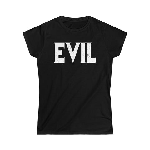 Evil Women's Softstyle Tee