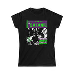 Satanic Comic Book Style Women's Softstyle Tee