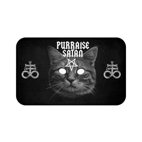 Purraise Satan Bath Mat - lefthandcraft