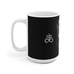 Purraise Satan - White Ceramic Coffee Mug - lefthandcraft