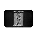 Hail Satan Live Deliciously - Bath Mat