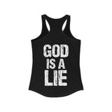 God Is A Lie - 2 Sided Racerback Tank