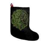 Green Man Holiday Stockings