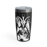 Baphomet Negative - Ringneck Tumbler, 20oz